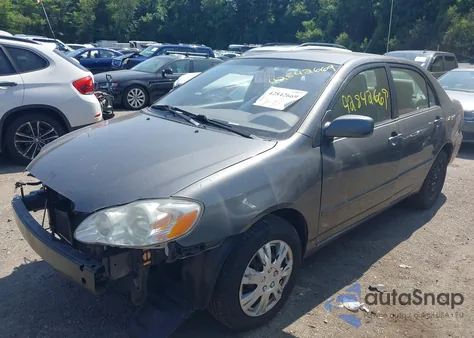 2007 Toyota Corolla Le из США, поврежденный, VIN 2T1BR30EX7C830318